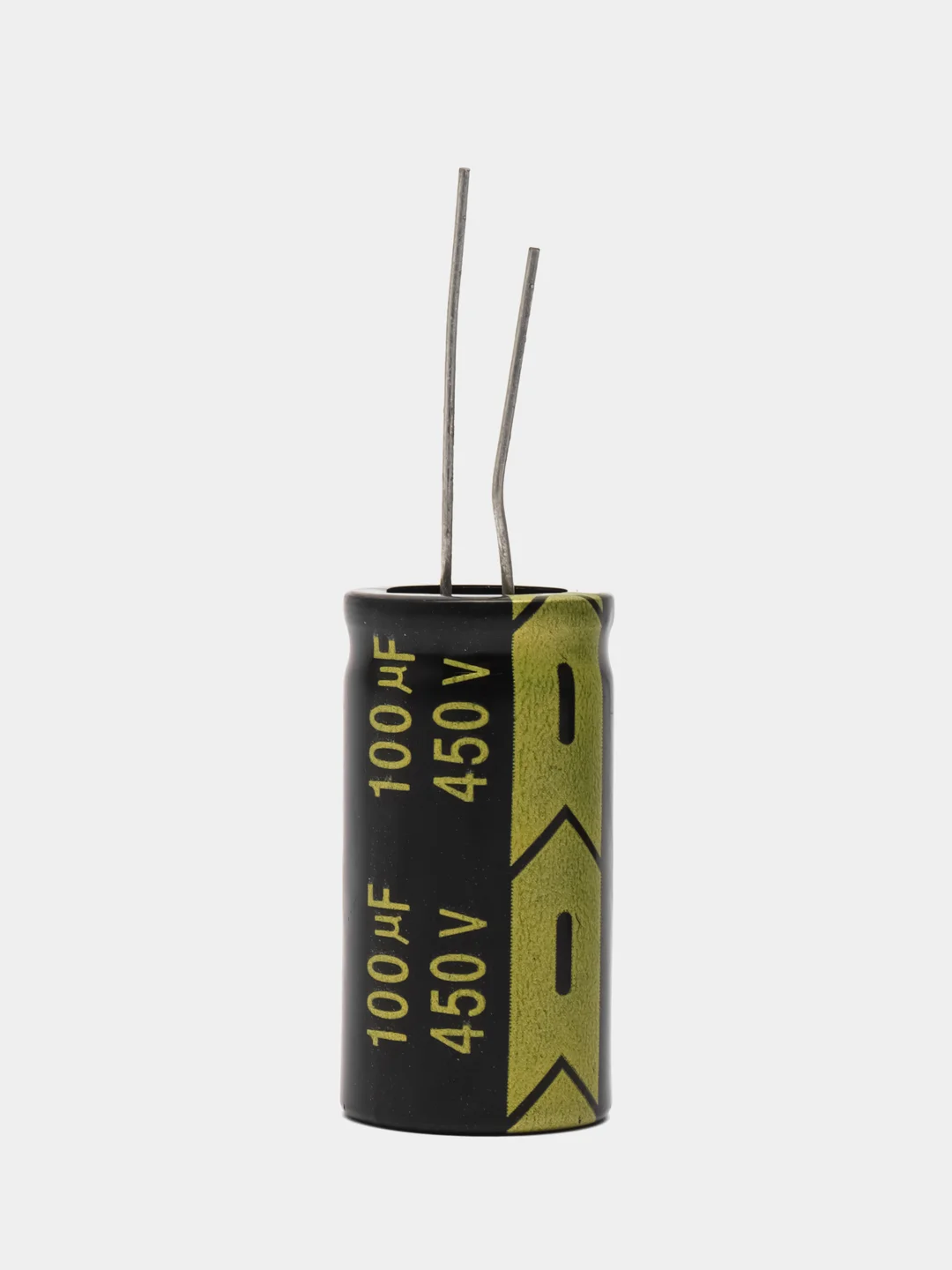100мкФ 450в Конденсатор электролитический 100UF 450V 105C 18х35мм