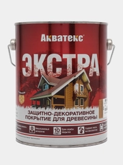 Акватекс Экстра, пропитка по дереву, цвет Дуб, 2,7 л