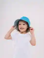 Лазурный панама однотонная, унисекс