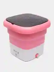 Розовый стиральная машина мини, портативная складная стиральная машина