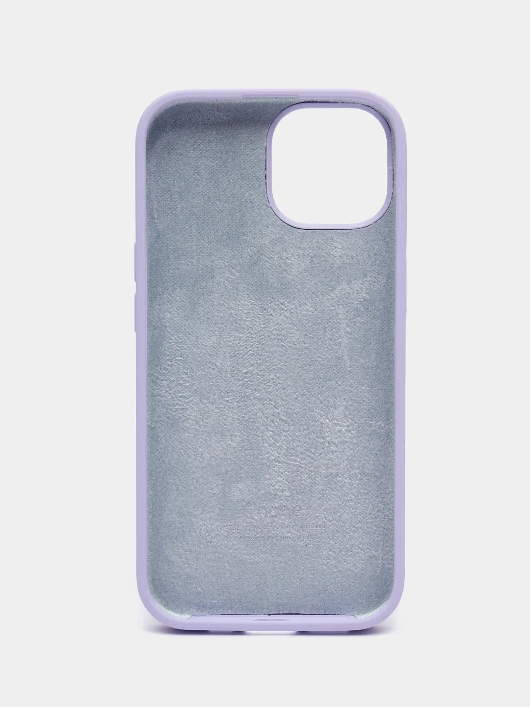Аметистовый apple iPhone 11, Айфон 11, чехол матовый Silicone case объемный с принтом для iPhone 11