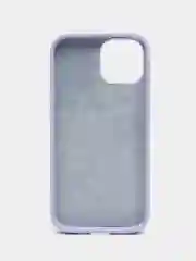 Аметистовый apple iPhone 11, Айфон 11, чехол матовый Silicone case объемный с принтом для iPhone 11