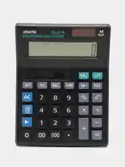 Калькулятор настольный Attache Economy 14-разрядный, черный