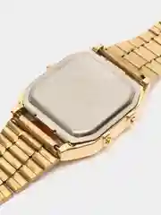 Золотой часы CASIO электронные комбинированные