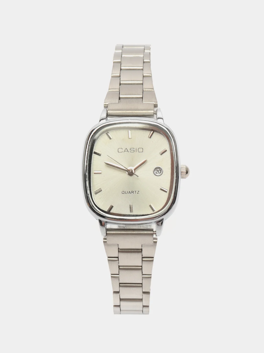Серебряный часы CASIO женские, на браслете