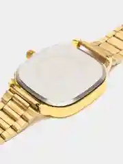 Тёмно-зелёный часы мужские на браслете