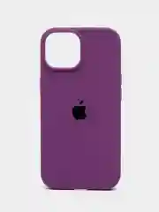 Бордовый apple iPhone 13, Айфон 13 чехол матовый Silicone case обьемный с принтом для iPhone 13