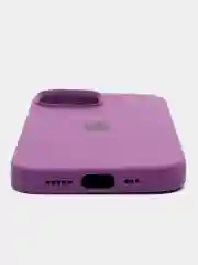 Бордовый apple iPhone 13, Айфон 13 чехол матовый Silicone case обьемный с принтом для iPhone 13