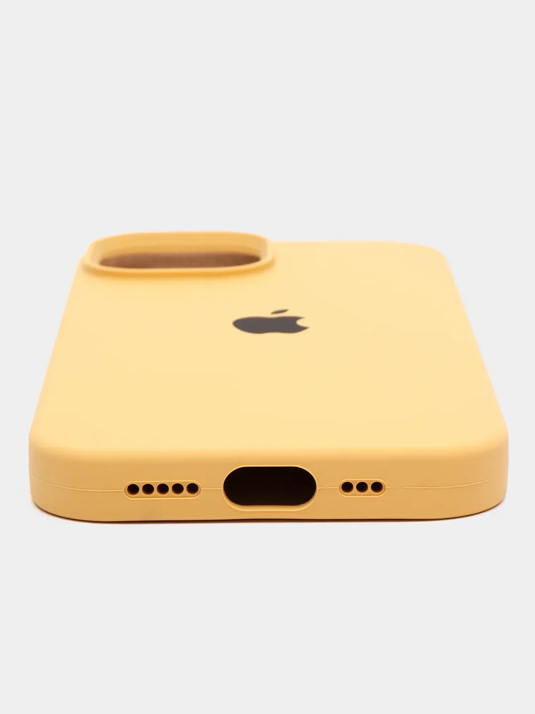 Манго apple iPhone 13, Айфон 13 чехол матовый Silicone case обьемный с принтом для iPhone 13