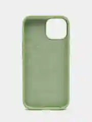 Оранжевый apple iPhone 13, Айфон 13 чехол матовый Silicone case обьемный с принтом для iPhone 13