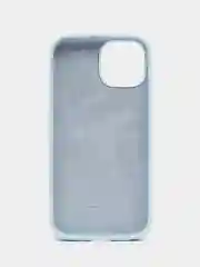 Пудровый apple iPhone 13, Айфон 13 чехол матовый Silicone case обьемный с принтом для iPhone 13