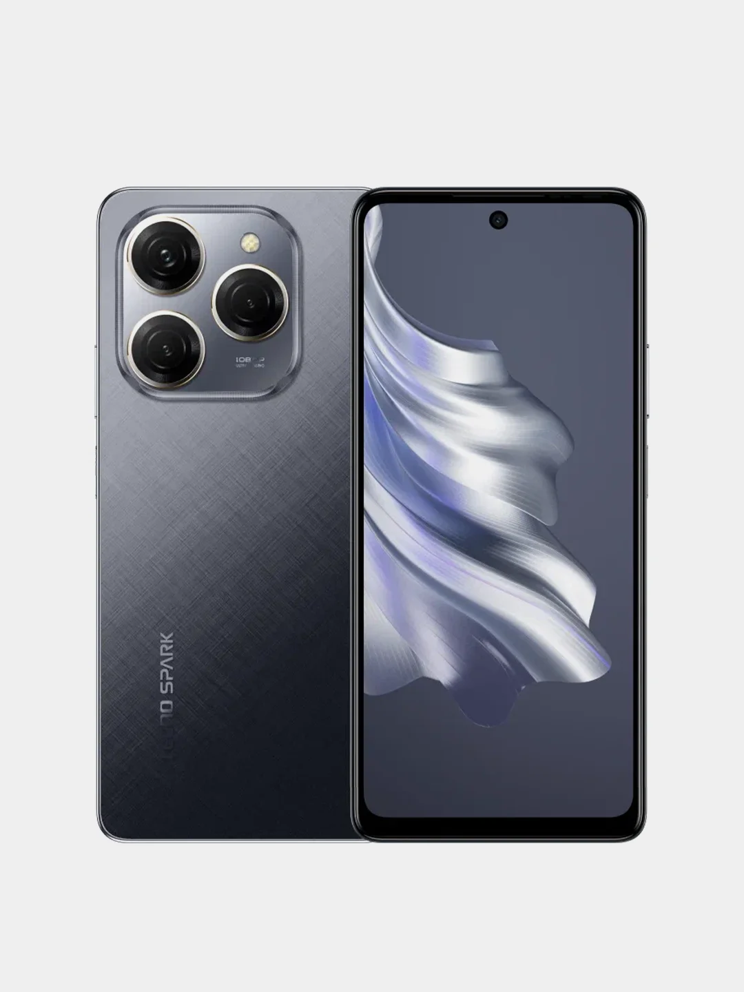 Черный смартфон Tecno SPARK 20 Pro 8+8 / 256 Gb