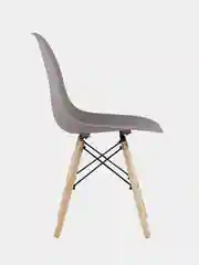 Серый комплект стульев, стул кухонный для гостинной Eames, 1 шт, 2 шт, 4 шт