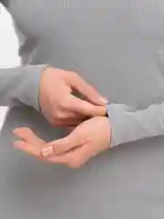Серый платье женское в рубчик