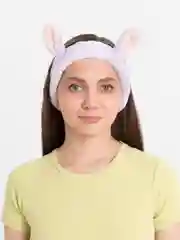 Пурпурный повязка на голову, повязка для макияжа, супер мягкая повязка для умывания