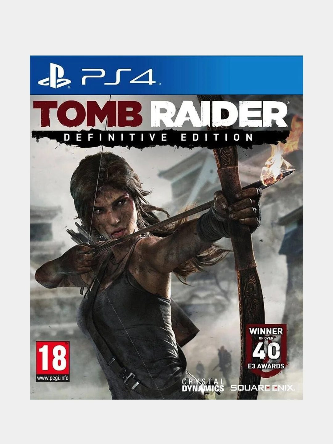 Синий ps4 Tomb Raider: Definitive Edition русская версия (325-72251306)
