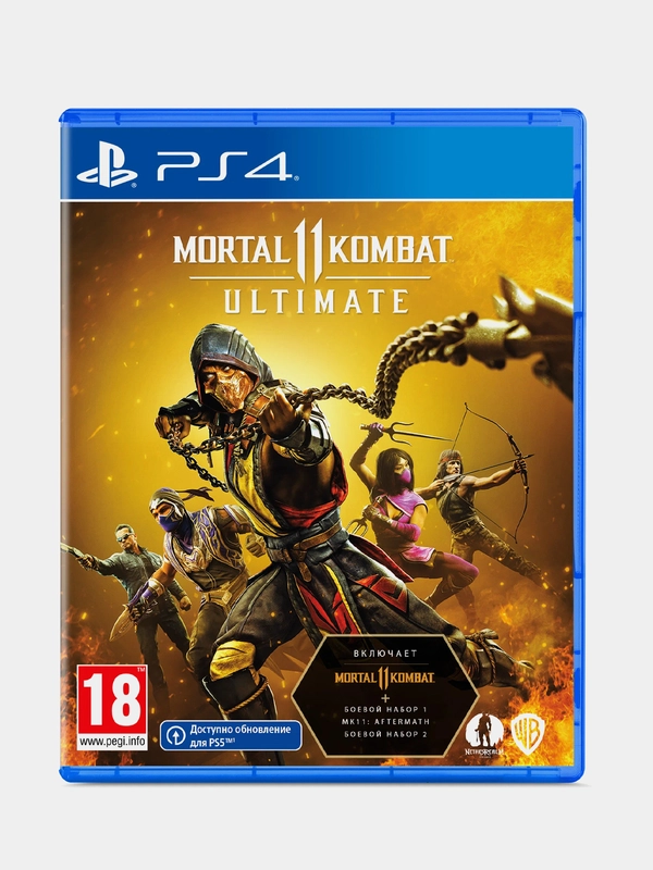 PS4 Mortal Kombat 11 Ultimate Русские субтитры (45-4571209)