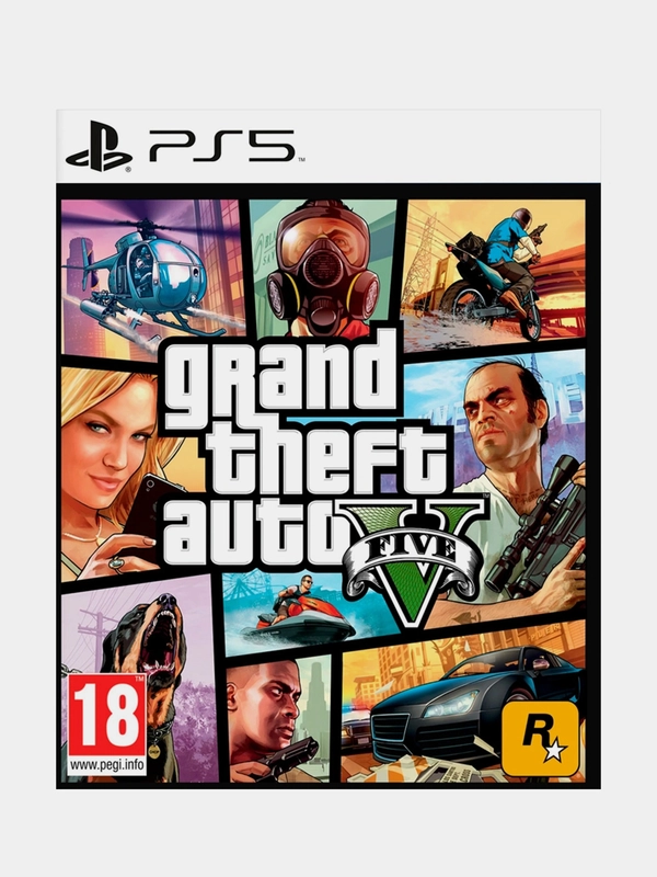 PS5 Grand Theft Auto V GTA 5 русские субтитры (БР111577)