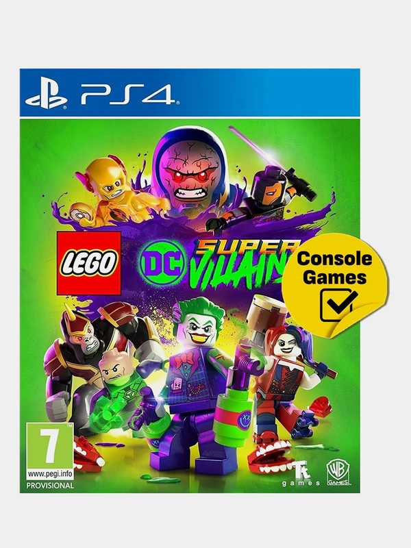 PS4 LEGO DC Super Villains русские субтитры (БР107085)