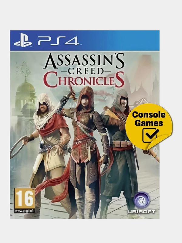 Видеоигра Ubisoft для PS4 Assassin's Creed: Chronicles трилогия (БР102948)