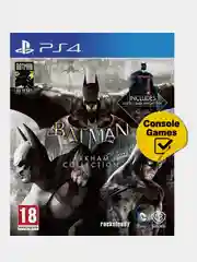 Синий ps4 Batman Arkham Collection русские субтитры 2 диска и код (325-72251486)