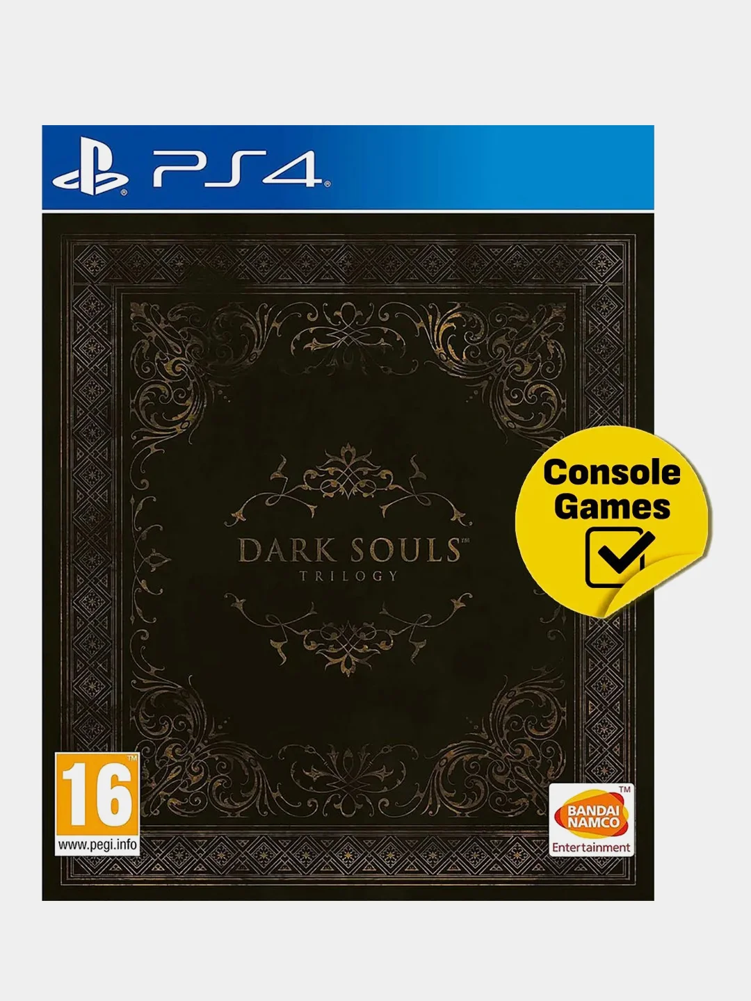 Синий ps4 Dark Souls Trilogy русские субтитры комплект из 3х дисков (63-72151210)