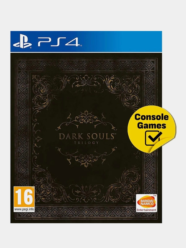 PS4 Dark Souls Trilogy русские субтитры комплект из 3х дисков (63-72151210)