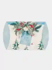 Ледяной коробка подарочная, новогодняя, 11 см х 8 см х 2 см