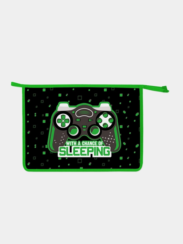 Папка для тетрадей Юнландия "Gaming", А4, 1 отделение, пластик, на молнии