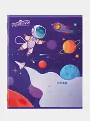 Тетрадь Юнландия "Космос", клетка, 12 листов, 10 штук