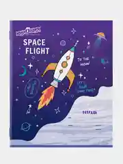 Тетрадь Юнландия "Космос", клетка, 12 листов, 10 штук