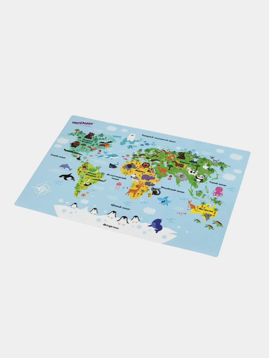 Настольное покрытие Юнландия "Map", А3+, 46x33 см