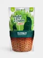 Лакомство для кошек TiTBiT Трава, овес, 60 г