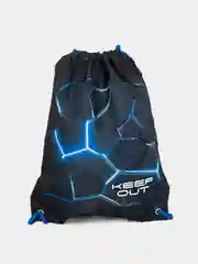 Мешок для обуви Brauberg Digital lava, сумка для сменки в школу, с карманом, подкладкой