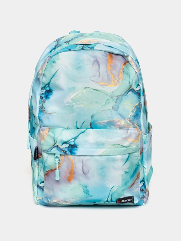 Рюкзак Heikki Dream Mint marble, женский, девочке, школьный городской для ноутбука