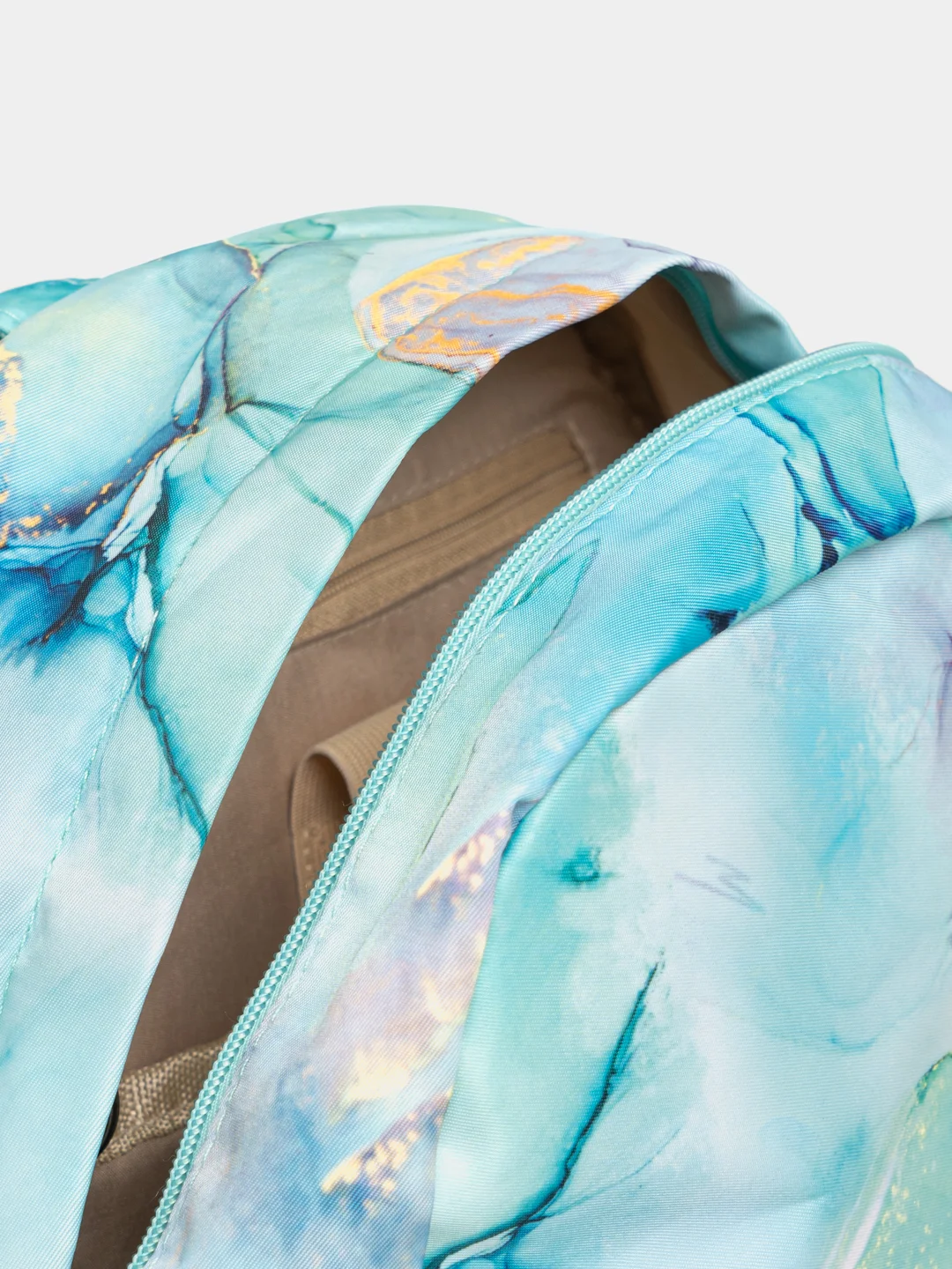 Рюкзак Heikki Dream Mint marble, женский, девочке, школьный городской для ноутбука