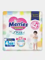 Подгузники-трусики для детей Merries, размер L, 9-14 кг, 44 штуки