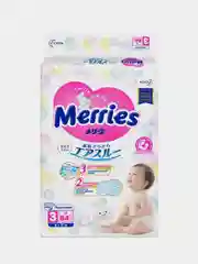 Подгузники для детей Merries, размер M, 6-11 кг, 64 штуки