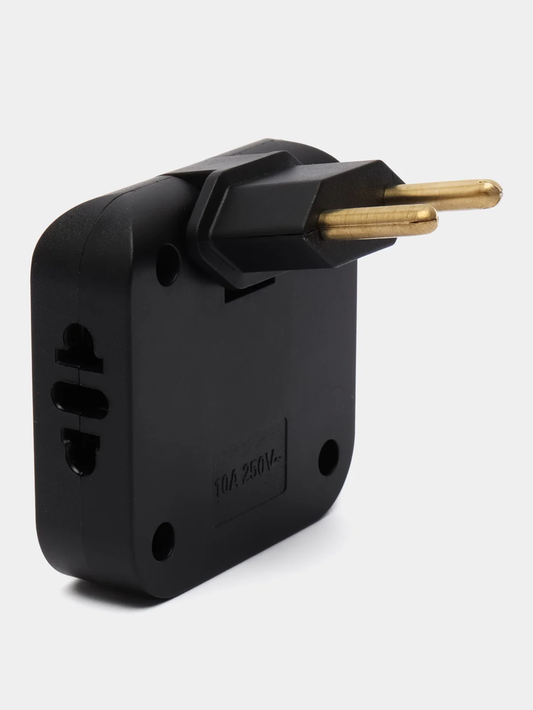 Белый тройник для розетки плоский, с USB поворотный сетевой фильтр на 180 градусов