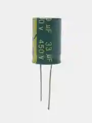 33мкФ 450в Конденсатор электролитический 33UF 450V 105C 16х25мм