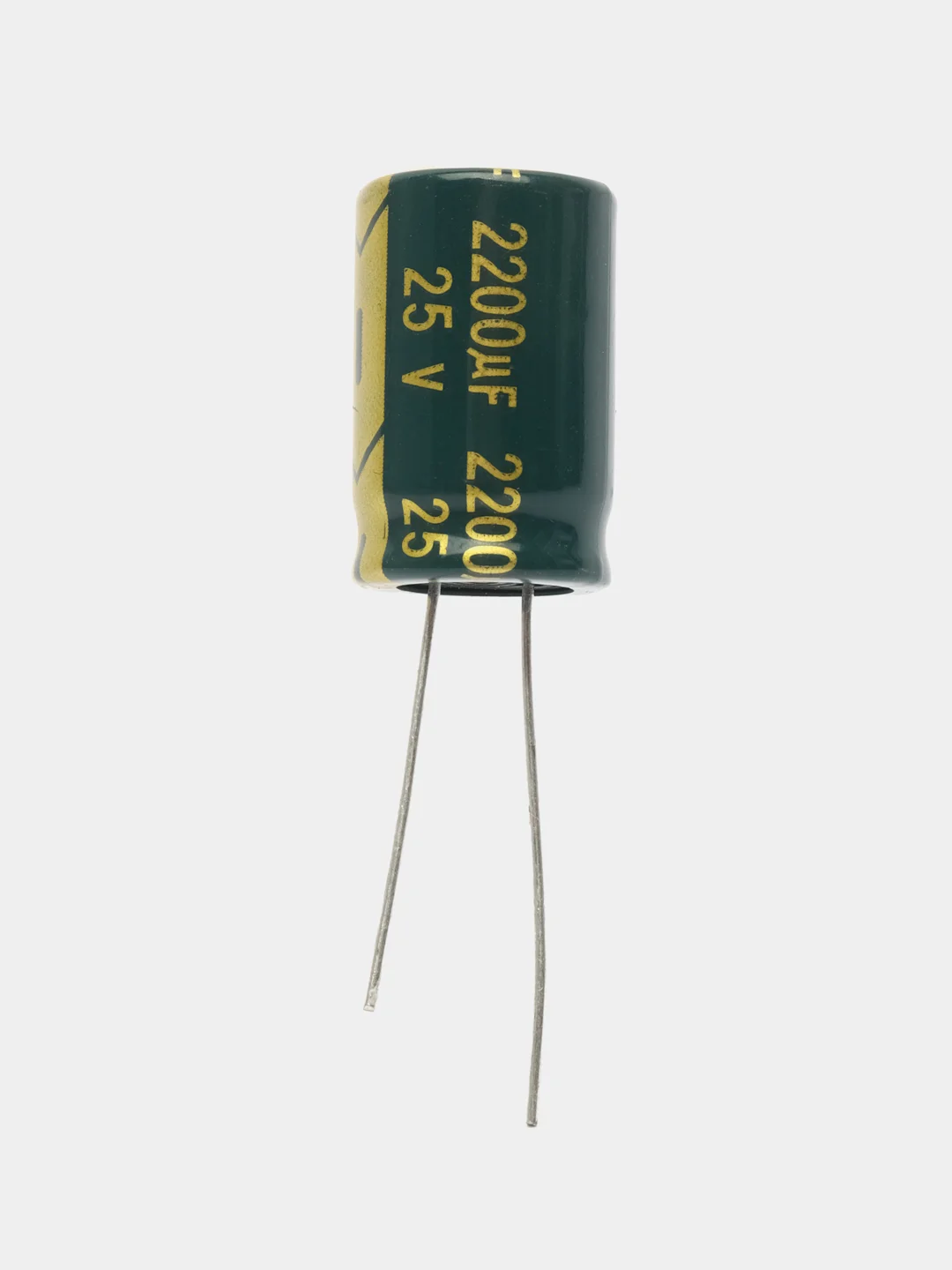 2200мкФ 25в Конденсатор электролитический 2200UF 25V 105C 13х21мм