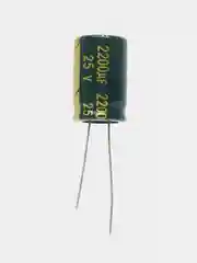 2200мкФ 25в Конденсатор электролитический 2200UF 25V 105C 13х21мм