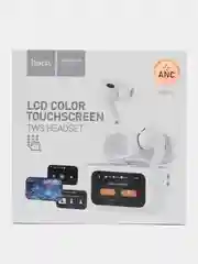 Беспроводные наушники HOCO EW72 с дисплеем, анимацией и шумоподавлением ANC IPhone / TWS