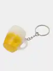 Горчичный брелок "Пивная кружка", Брелок "Пиво" для рюкзака, ключей
