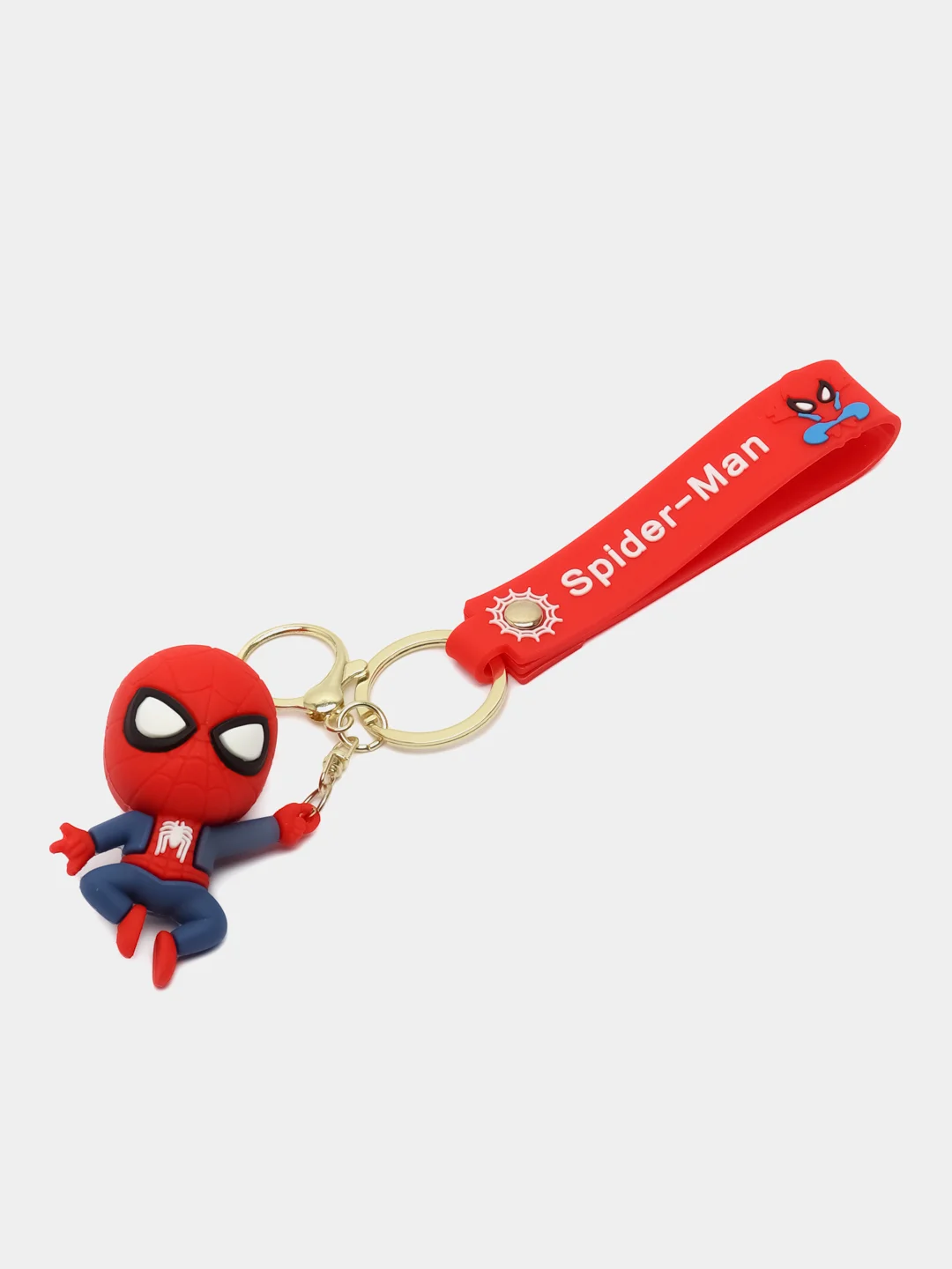 Багровый брелок "Человек Паук", Брелок "Spider Man" для рюкзака, ключей