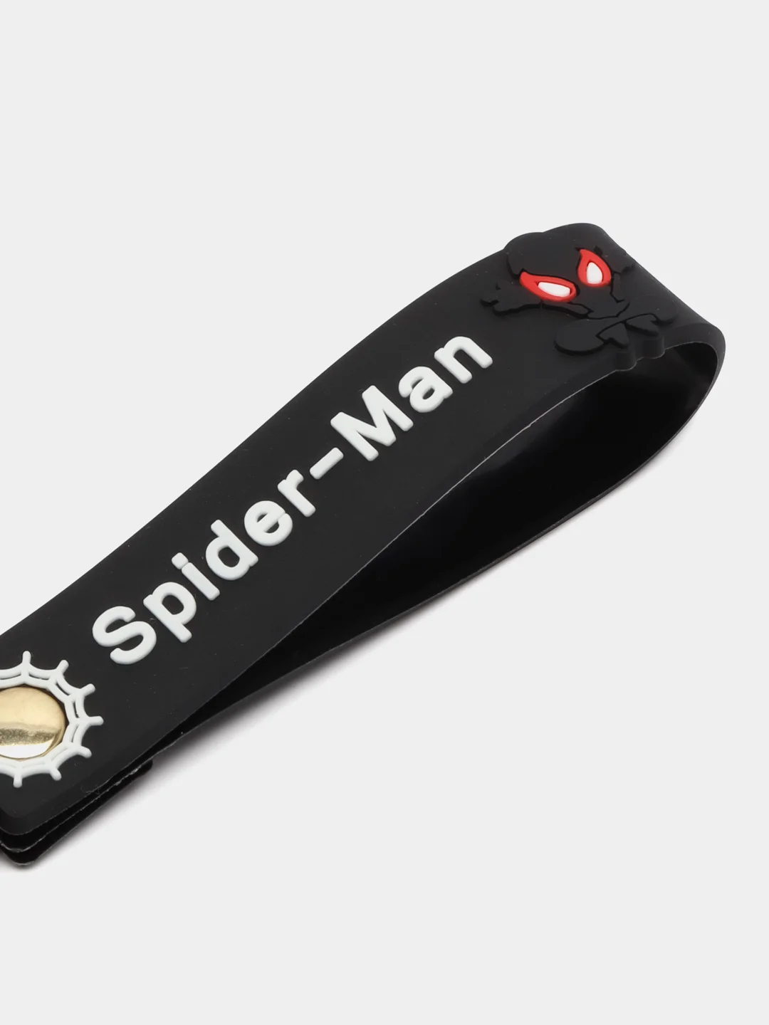 Бордовый брелок "Человек Паук", Брелок "Spider Man" для рюкзака, ключей
