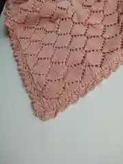 Плед детский вязаный