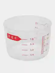 Емкость, контейнер для сыпучих продуктов, 2 литра, с мерным стаканом