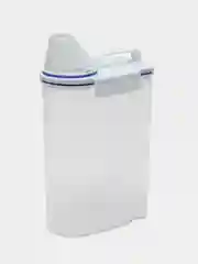 Емкость, контейнер для сыпучих продуктов, 2 литра, с мерным стаканом
