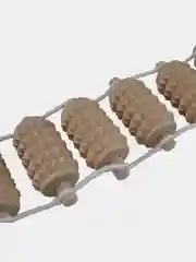Массажер деревянный ленточный зубчатый
